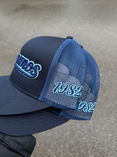 Navy Hermanos cap